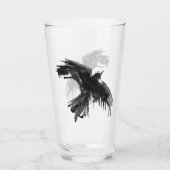 Raven Flight Solo Drink Glass Glas (Rückseite)