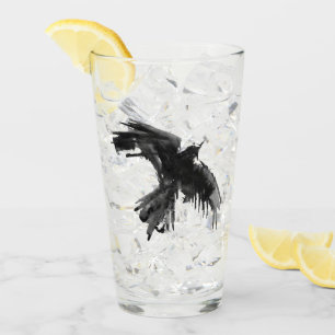 Raven Flight Solo Drink Glass Glas