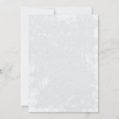 Raven, Forest und Crescent Moon Wedding Einladung (Rückseite)