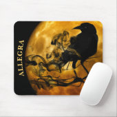 Raven Gel Mouse Pad Mousepad (Mit Mouse)