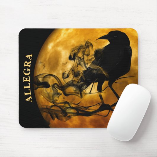 Raven Gel Mouse Pad Mousepad (Mit Mouse)
