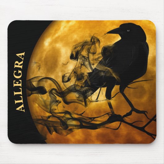 Raven Gel Mouse Pad Mousepad (Vorne)
