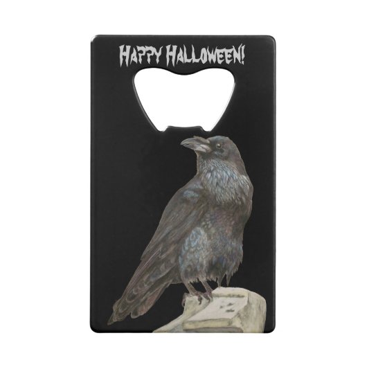 Raven Geldbeutel Flaschenöffner (Rückseite)