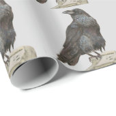 Raven Geschenkpapier (Rolleneckpunkt)