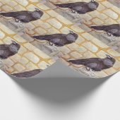 Raven Geschenkpapier (Ecke)