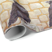 Raven Geschenkpapier (Rolleneckpunkt)