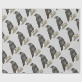Raven Geschenkpapier (Flach)