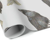 Raven Geschenkpapier (Rolleneckpunkt)
