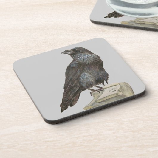 Raven Getränkeuntersetzer (Linke Seite)