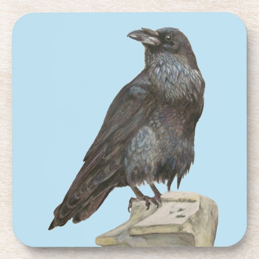 Raven Getränkeuntersetzer (Vorderseite)