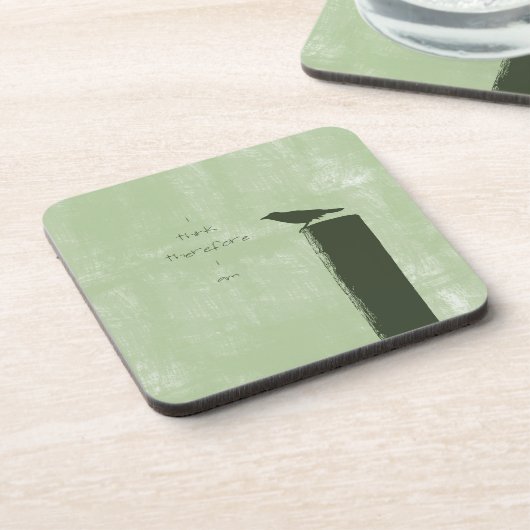 Raven Getränkeuntersetzer (Linke Seite)