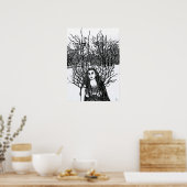 Raven Girl Poster (Küche)