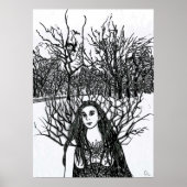 Raven Girl Poster (Vorne)