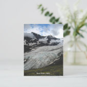 Raven Glacier, Alaska Postkarte (Stehend Vorderseite)