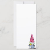 Raven GlückwunGlückwunsch Flachkarte (Rückseite)