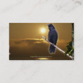 RAVEN & GOLDEN SUNLIGHT Business Cards Visitenkarte (Rückseite)
