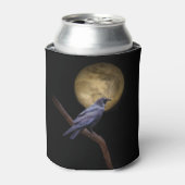 Raven Gothic Dose oder Flasche Cooler Dosenkühler (Kanne Vorderseite)