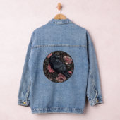 Raven gothic Vintag Blume Jeansjacke (Hangar)