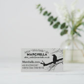 Raven Gray Visitenkarte (Stehend Vorderseite)