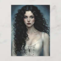 Raven-haarige Schönheit