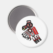 raven haida 2009 magnet (Vorderseite/Rückseite)
