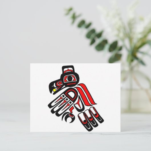 raven haida 2009 postkarte (Stehend Vorderseite)