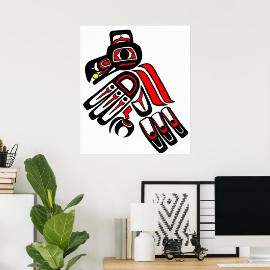 raven haida poster (Heimbüro)