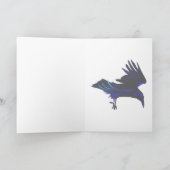Raven halloween cards karte (Innenseite)