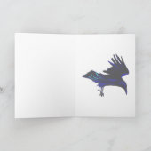Raven halloween cards karte (Innenseite)