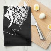 Raven Handtuch Frische Pasta machen (Viertel Falte)