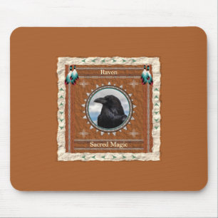 Raven - Heilige Magie - Mousepad