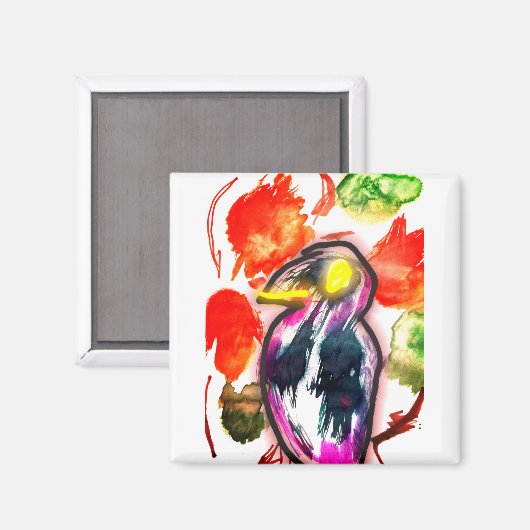 Raven Herbst Magnet (Vorderseite/Rückseite)