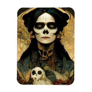 Raven Hexe 2 Fantasy Horror Goth Gothic Magnet