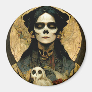 Raven Hexe 2 Fantasy Horror Goth Gothic Magnet