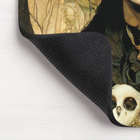 Raven Hexe 2 Fantasy Horror Goth Gothic Mousepad (Ecke)