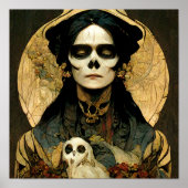 Raven Hexe 2 Fantasy Horror Goth Gothic Poster (Vorne)