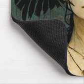 Raven Hexe 4 Fantasy Horror Goth Gothic Mousepad (Ecke)