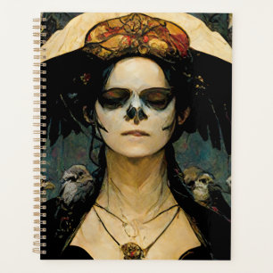 Raven Hexe 4 Fantasy Horror Goth Gothic Planer
