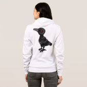 Raven-Hoodie Hoodie (Schwarz voll)