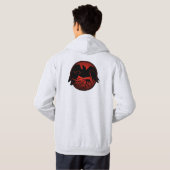 Raven Hoodie Jacket Women's Raven Crow Art Jacket (Schwarz voll)