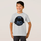 Raven Hoodie Kid's Raven / Crow Art Sweatshirts (Vorne ganz)