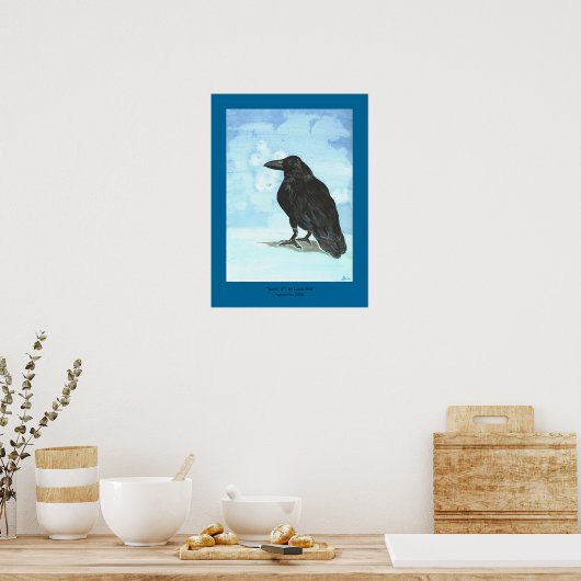 "Raven II" Poster (Küche)