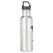 Raven im Mittelflug | Wasserflasche Edelstahlflasche (Rückseite)