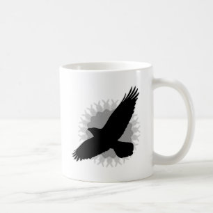 Raven in Flight Kaffeetasse
