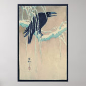 Raven in Snow Poster (Vorne)