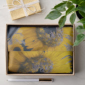 Raven in Sunflower Field Decoupage Seidenpapier (Geschenk)