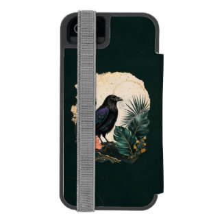 Raven in the Emerald Garden Incipio Watson™ iPhone 5 Geldbörsen Hülle