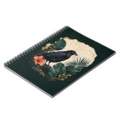 Raven in the Emerald Garden Notizblock (Linke Seite)