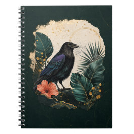 Raven in the Emerald Garden Notizblock