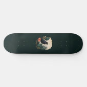 Raven in the Emerald Garden Skateboard (Horizontal)